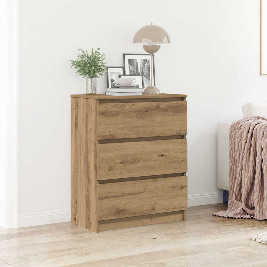 Skænk 60X35X76 Cm Konstrueret Træ Etræsfarve
