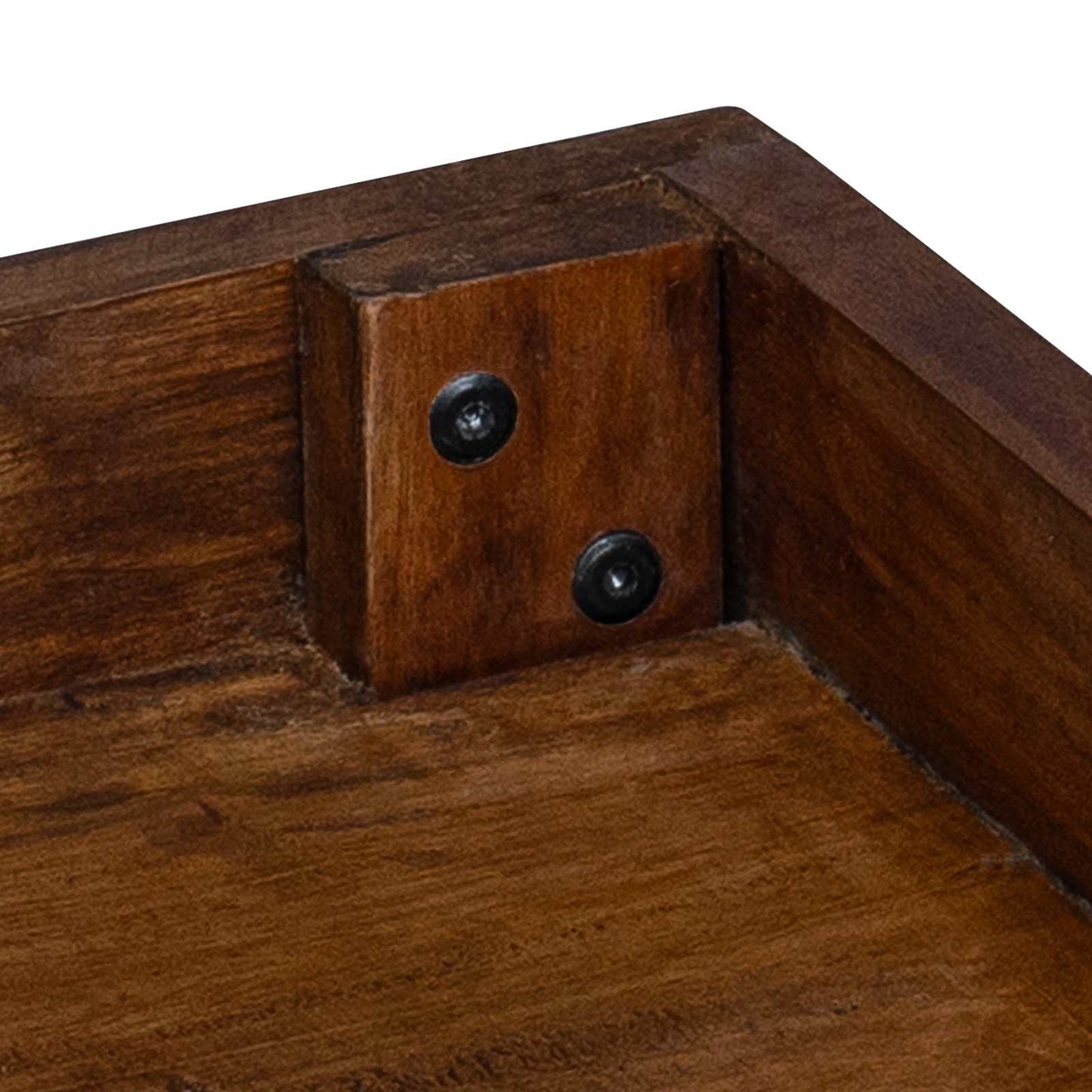 Planteholder 3 Pcs Brun Mahogni Træ