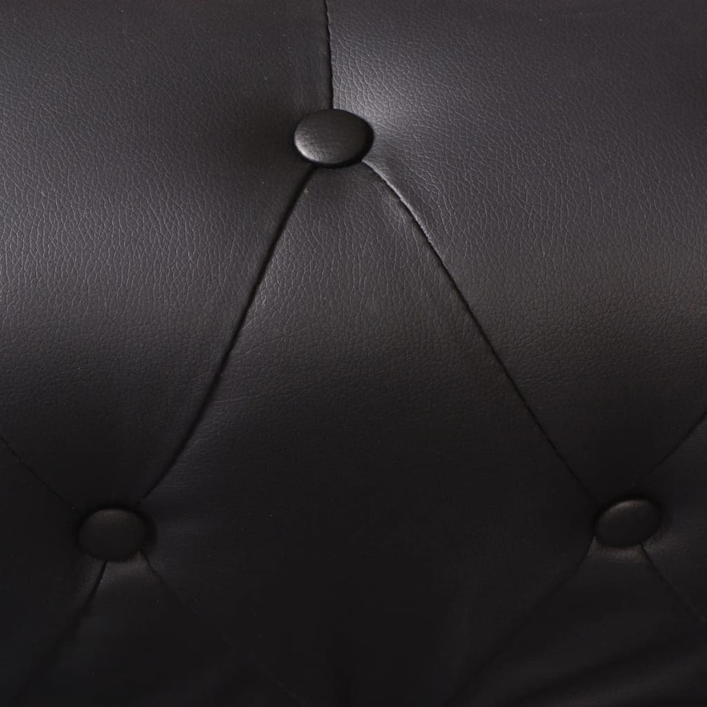 Chesterfield Hjørnesofa Kunstlæder