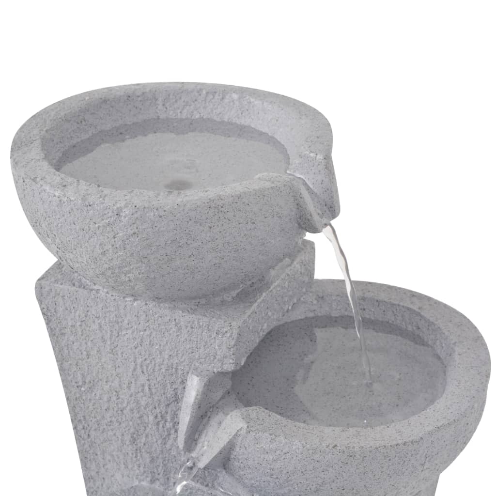 Indendørs Fontæne Med Led-Lys Polyresin