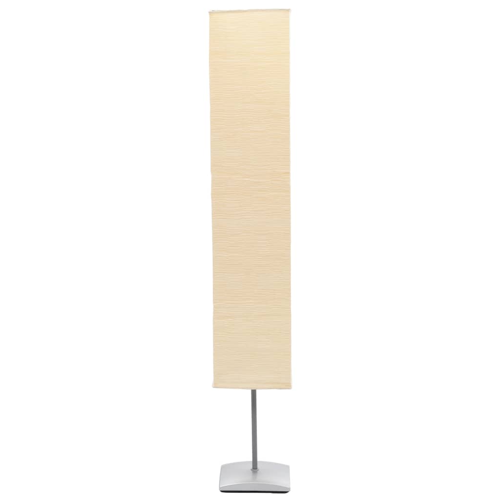 Standerlampe Med Stålfod Beige