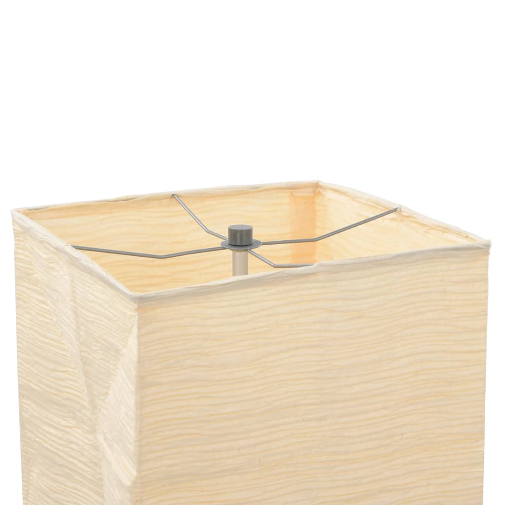 Standerlampe Med Stålfod Beige