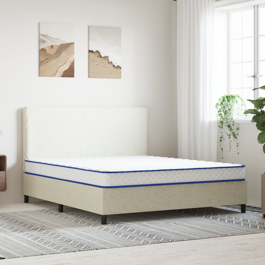 Madras 70X200X17 Cm Blød Memoryskum Hvid