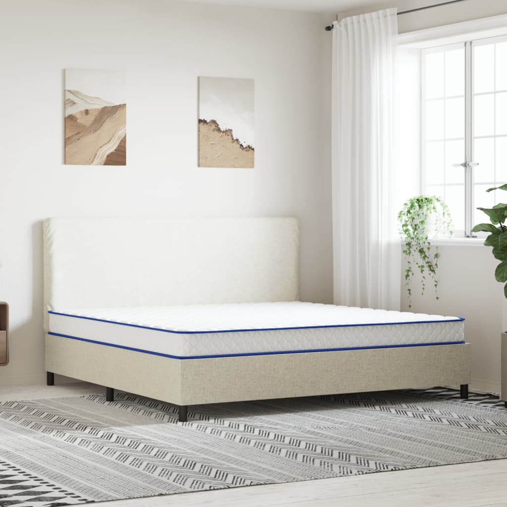 Madras 70X200X17 Cm Blød Memoryskum Hvid