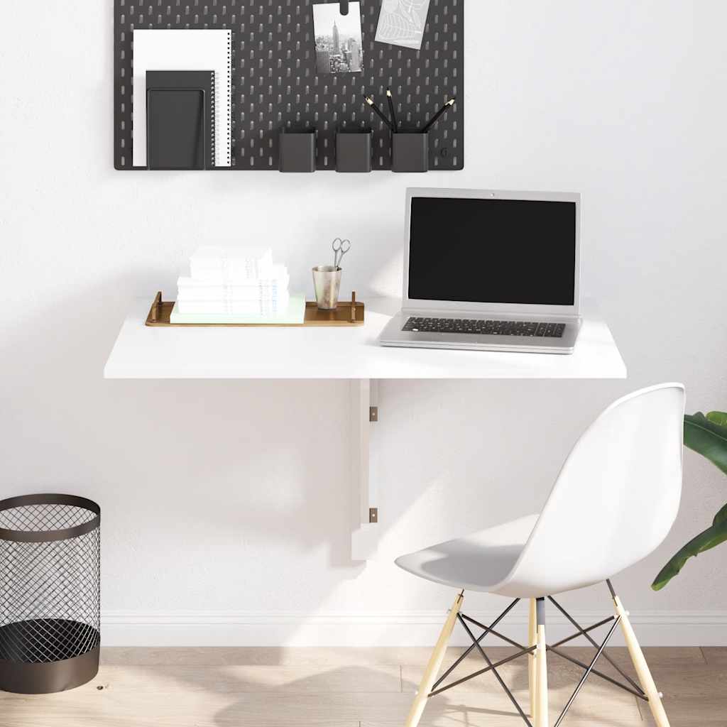 Væghængt Klapbord 100X60X56 Cm Konstrueret Træ Etræ