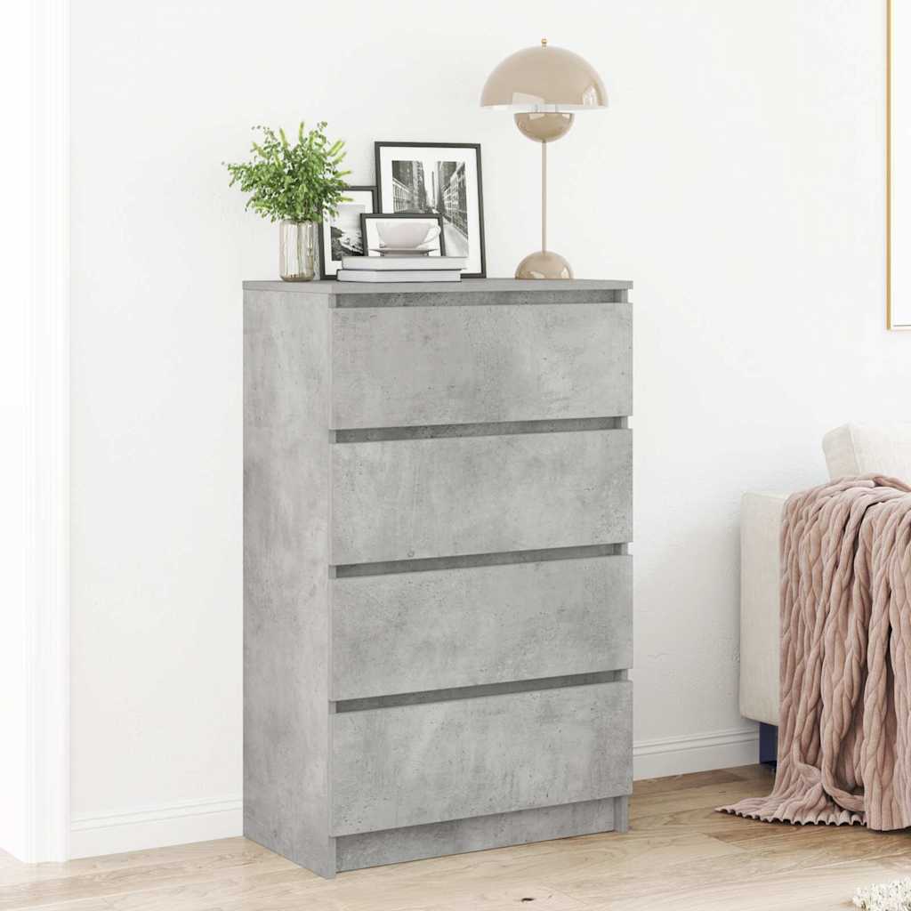 Skænk 60X35X98,5 Cm Konstrueret Træ Etræsfarve