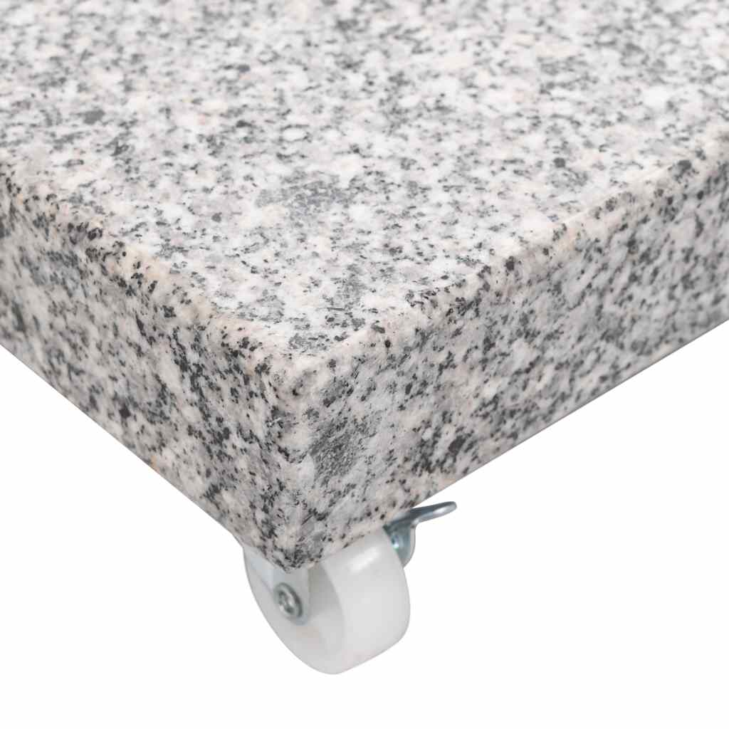 Parasolfod 30 Kg Granit Firkantet