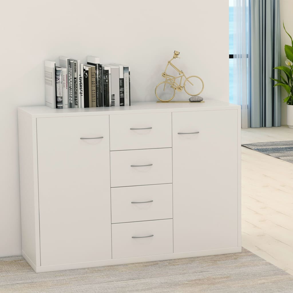 Skænk 88X30X64 Cm Konstrueret Træ Etræsfarve