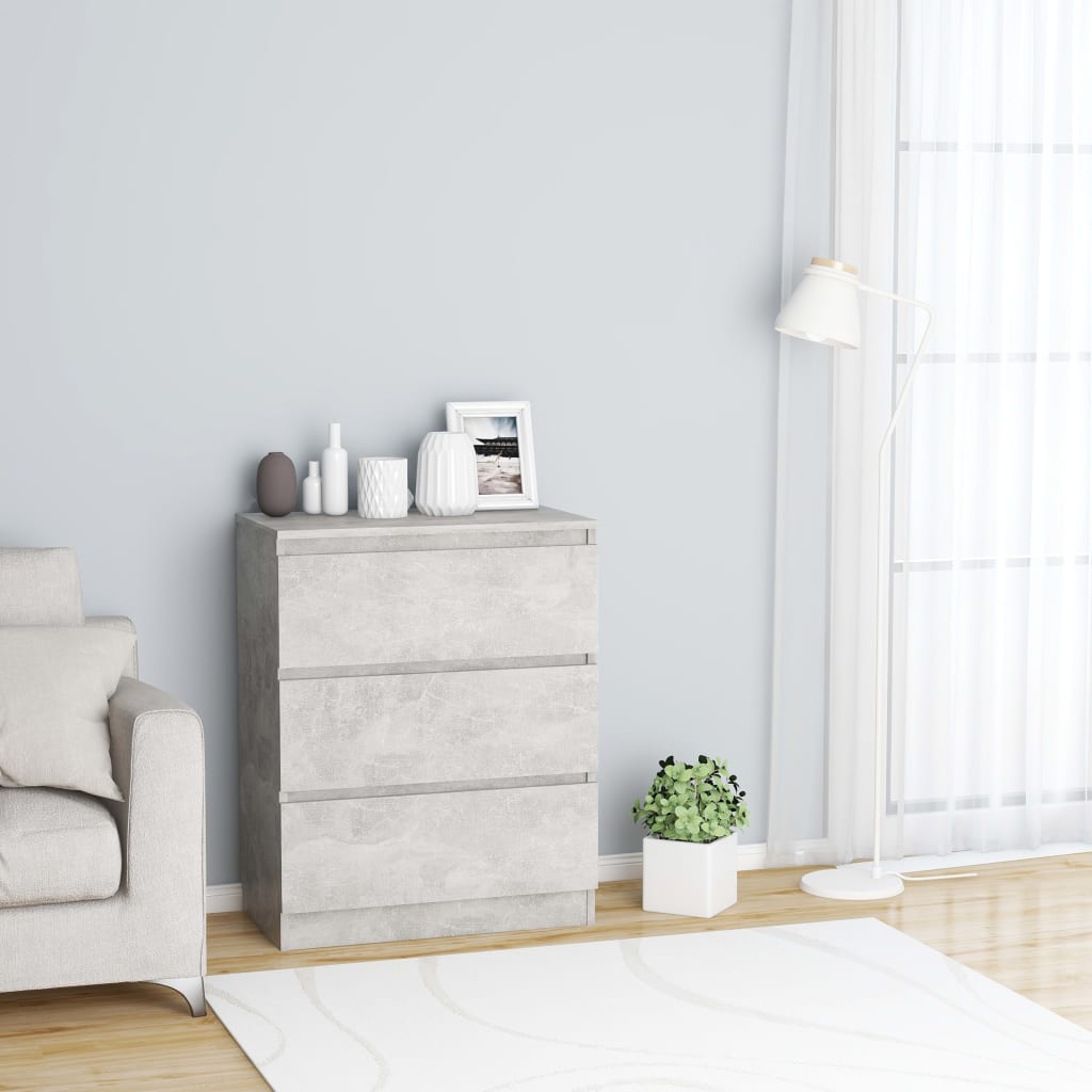 Skænk 60X35X76 Cm Konstrueret Træ Etræsfarve