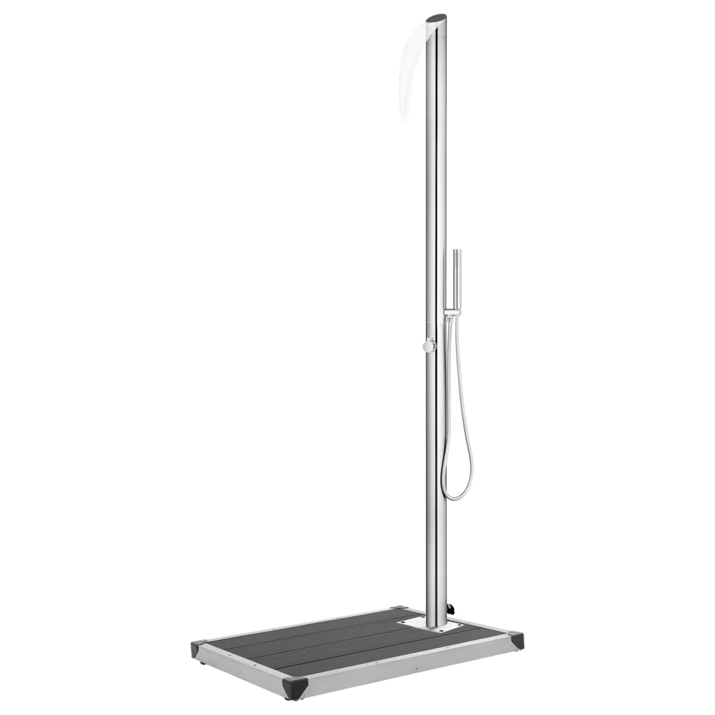 Havebruser Med Bund 225 Cm Rustfrit Stål