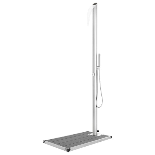 Havebruser Med Bund 225 Cm Rustfrit Stål