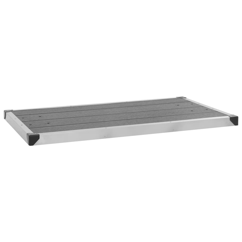 Havebruser Med Bund 225 Cm Rustfrit Stål