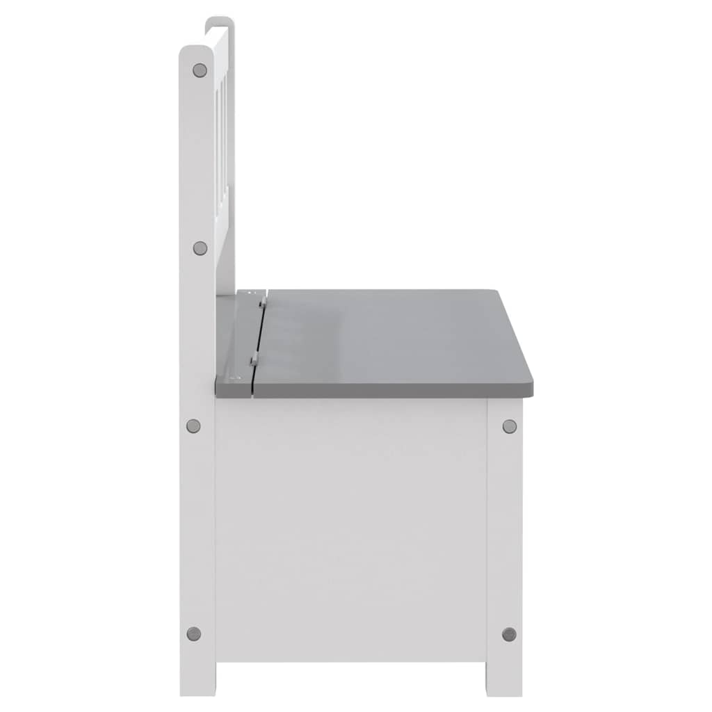 Opbevaringsbænk Til Børn 60X30X55 Cm Mdf