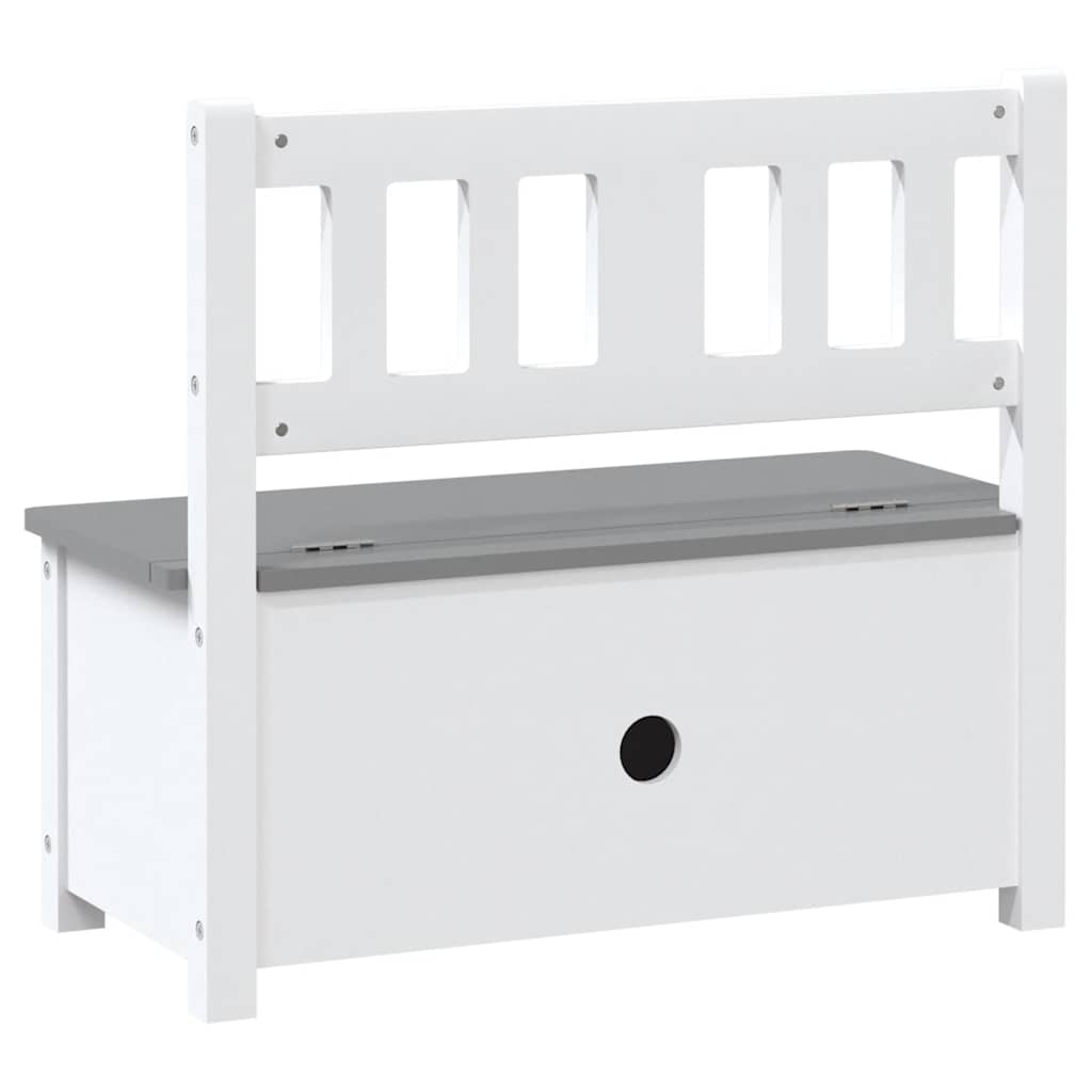 Opbevaringsbænk Til Børn 60X30X55 Cm Mdf