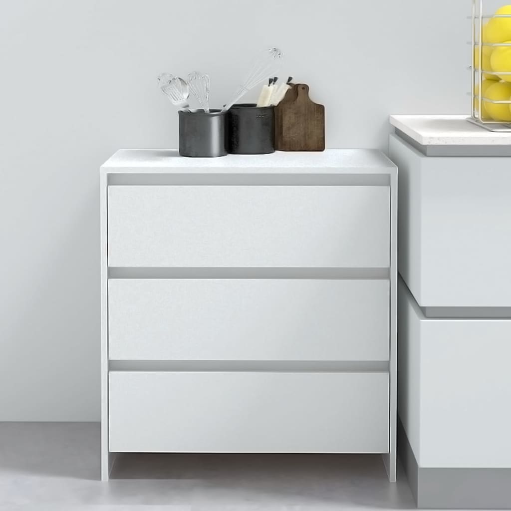 Skænk 70X41X75 Cm Konstrueret Træ Etræsfarve