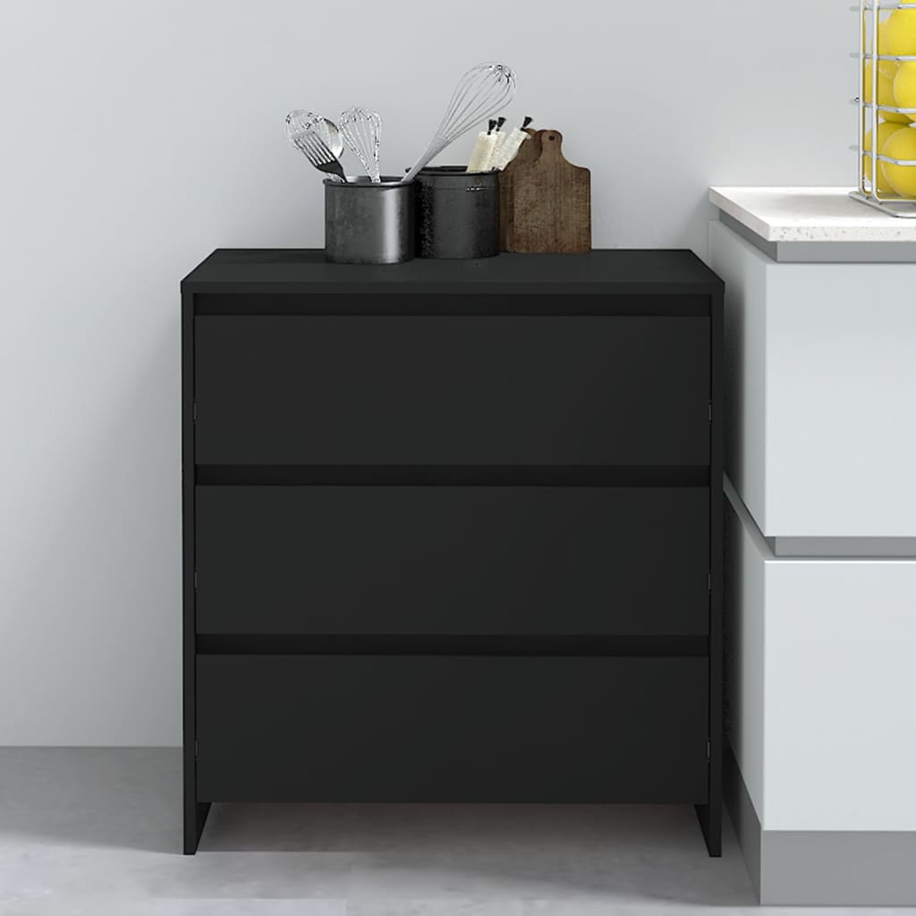 Skænk 70X41X75 Cm Konstrueret Træ Etræsfarve