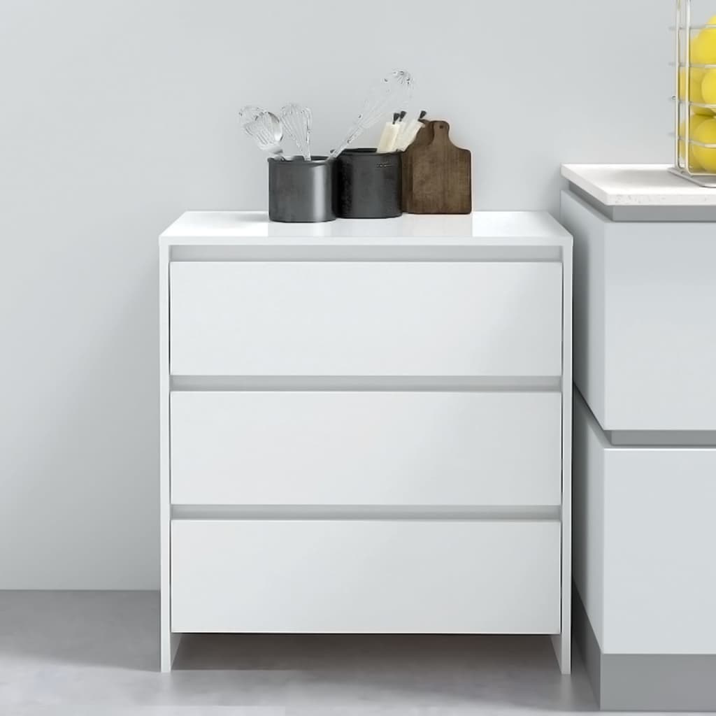 Skænk 70X41X75 Cm Konstrueret Træ Etræsfarve