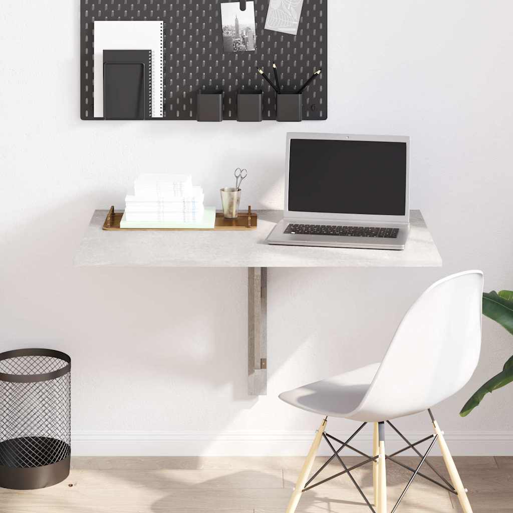 Væghængt Klapbord 100X60X56 Cm Konstrueret Træ Etræ