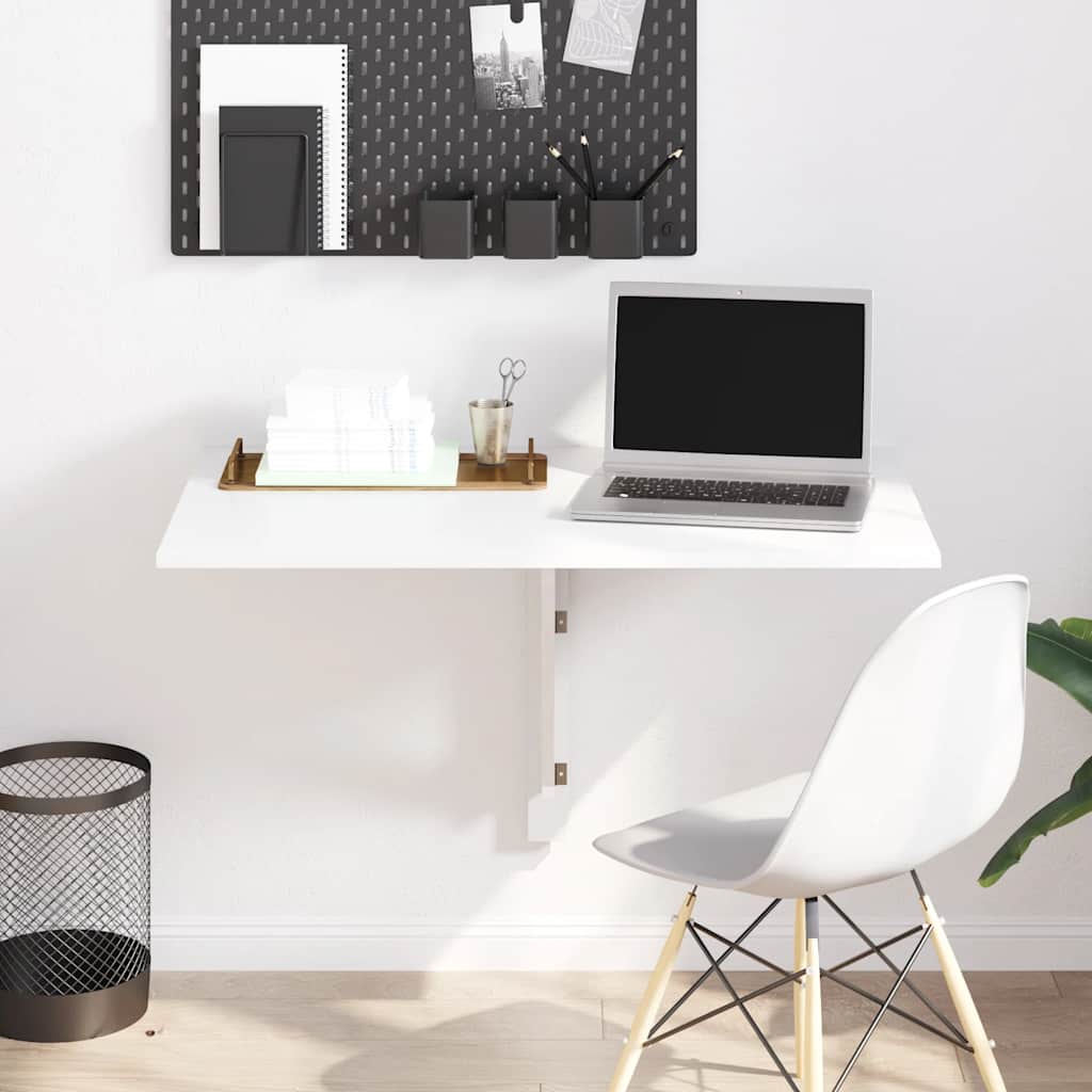 Væghængt Klapbord 100X60X56 Cm Konstrueret Træ Etræ