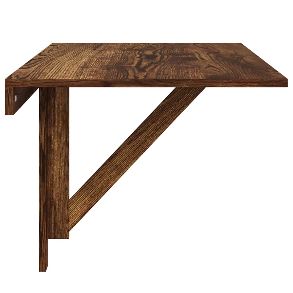 Væghængt Klapbord 100X60X56 Cm Konstrueret Træ Etræ