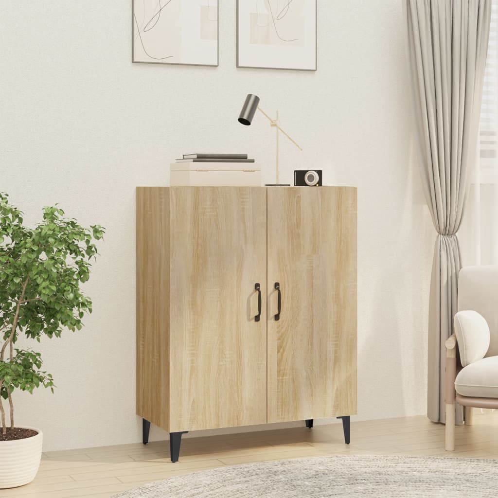 Skænk 69,5X34X90 Cm Konstrueret Træ Etræsfarve