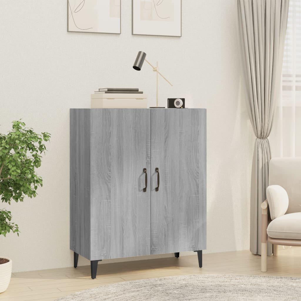 Skænk 69,5X34X90 Cm Konstrueret Træ Etræsfarve