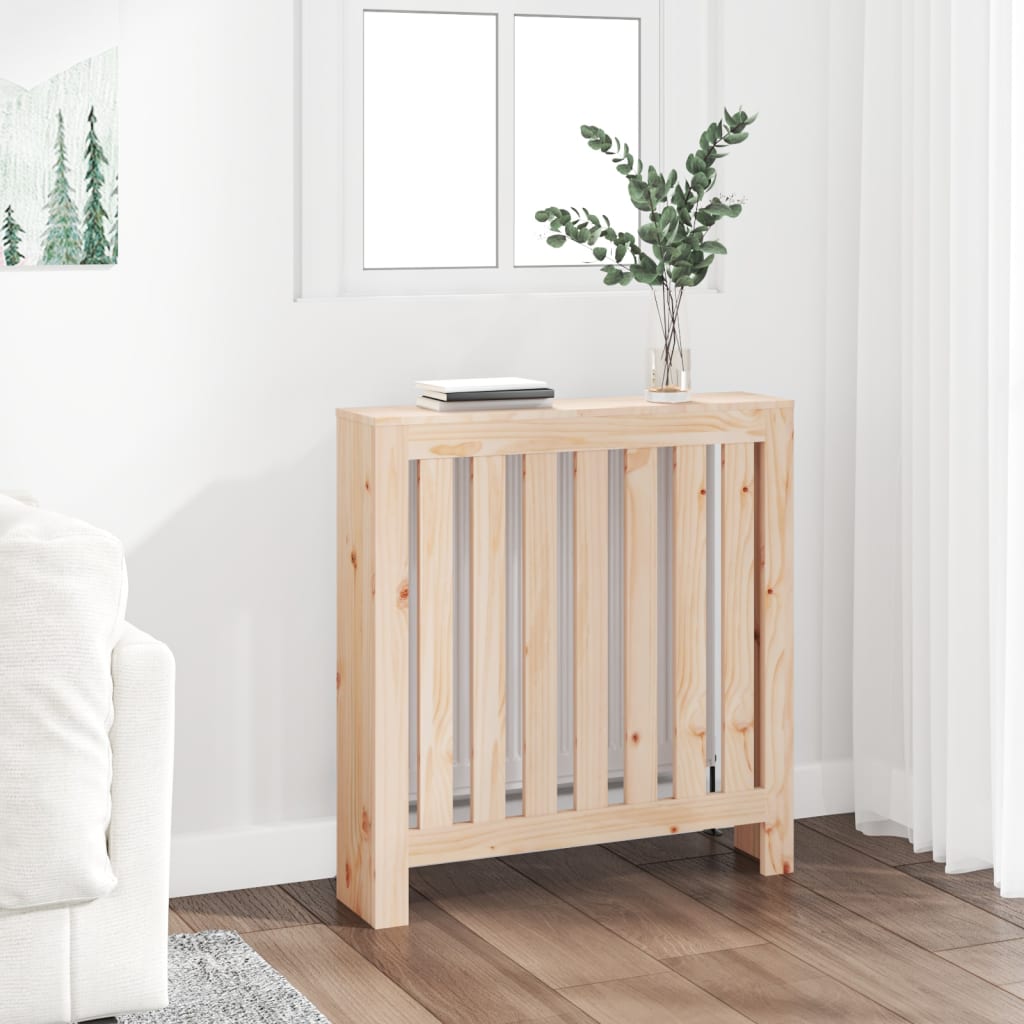 Radiatorskjuler Massivt Fyrretræ Gylden