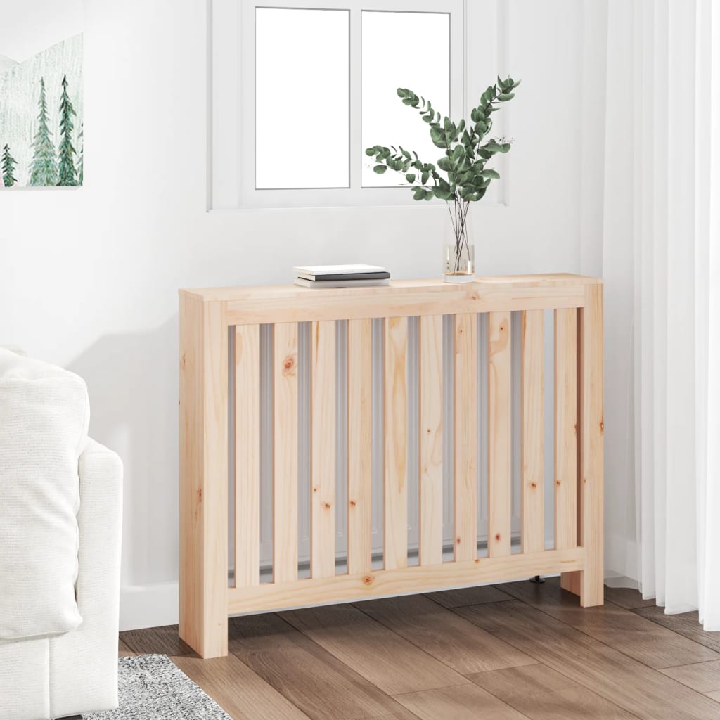 Radiatorskjuler Massivt Fyrretræ Gylden