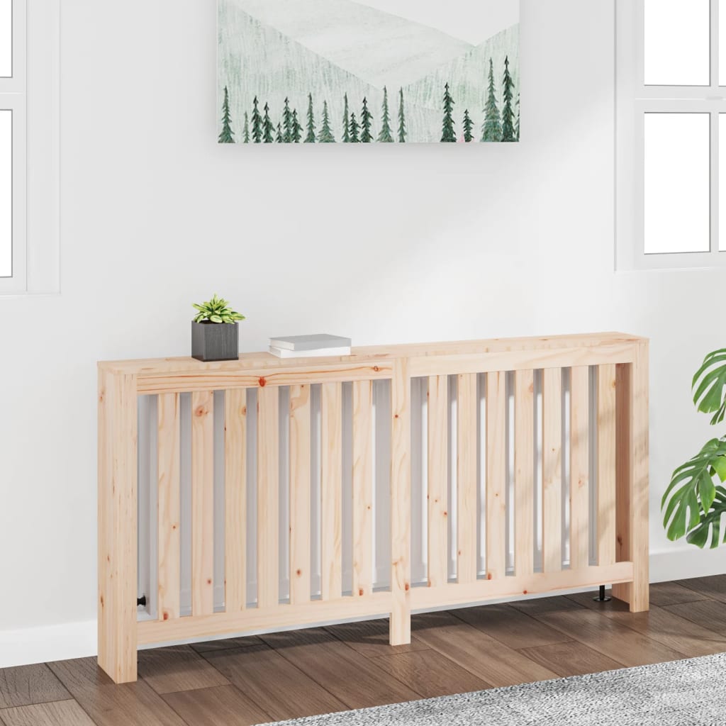 Radiatorskjuler Massivt Fyrretræ Gylden