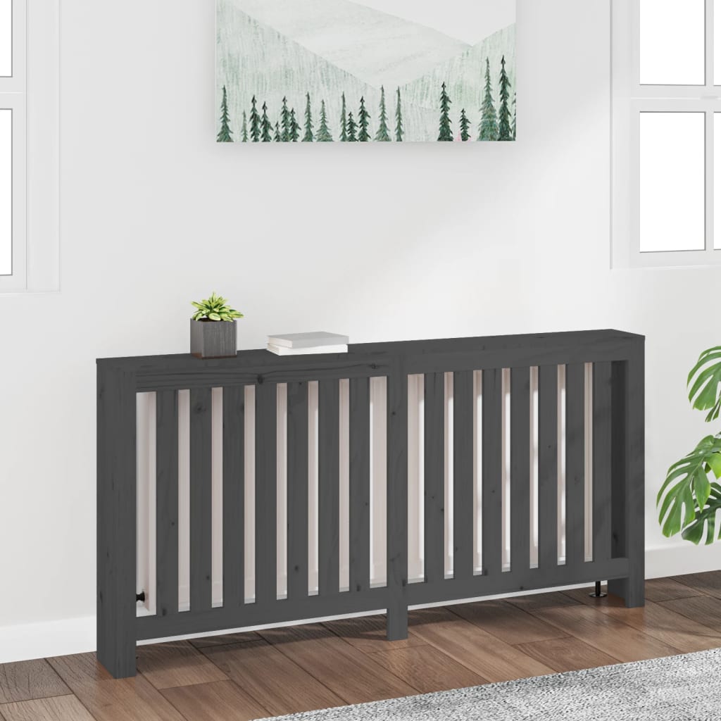 Radiatorskjuler Massivt Fyrretræ Gylden