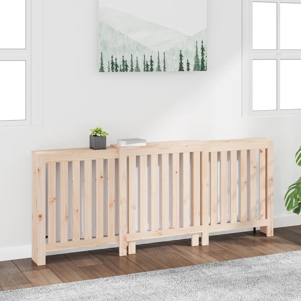 Radiatorskjuler Massivt Fyrretræ Gylden