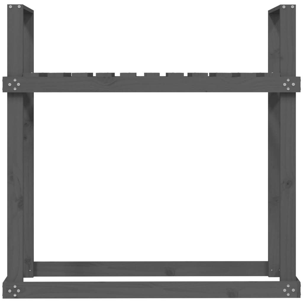 Brændestativ 1110X35X108,5 Cm Massivt