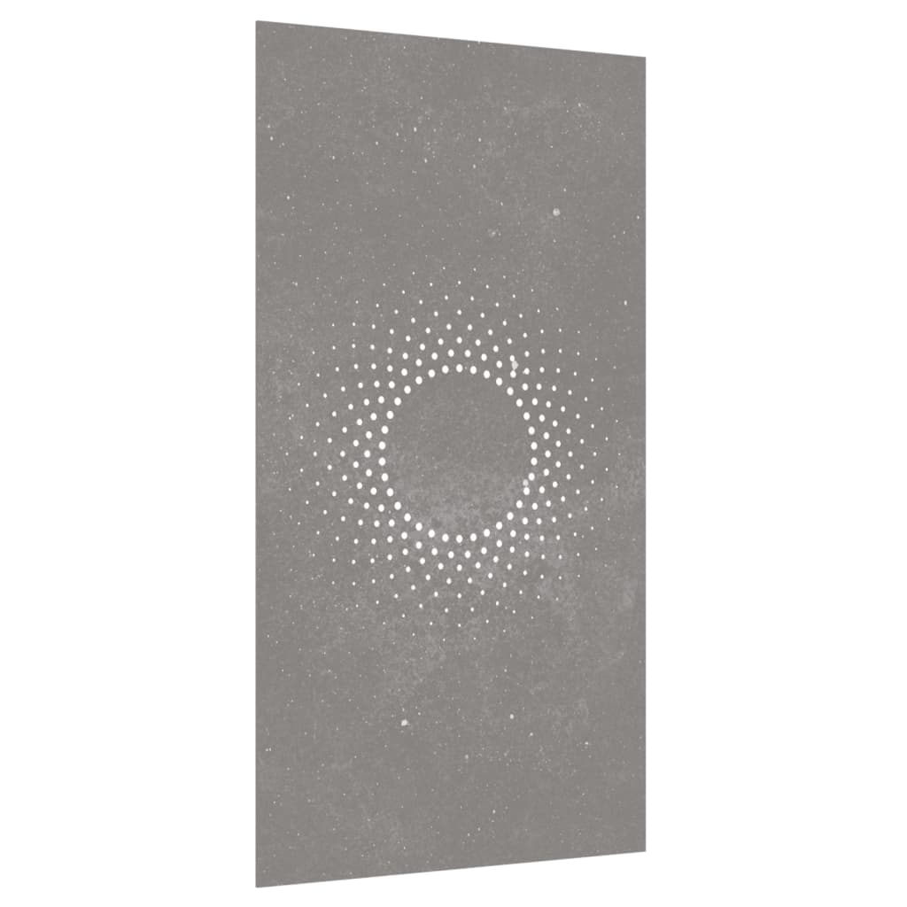 Udendørs Vægdekoration 105X55 Cm Soldesign Cortenstål