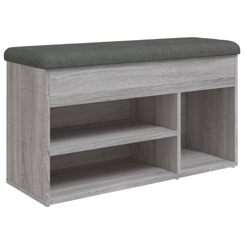 Skobænk 82X32X45,5 Cm Konstrueret Træ