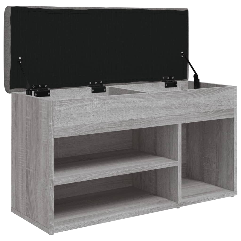 Skobænk 82X32X45,5 Cm Konstrueret Træ