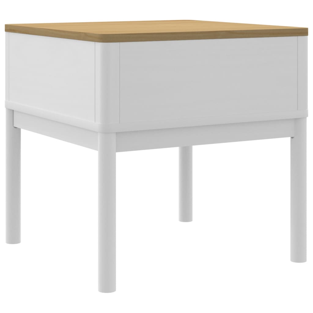 Lampebord Floro 55X55X54 Cm Massivt Fyrretræ