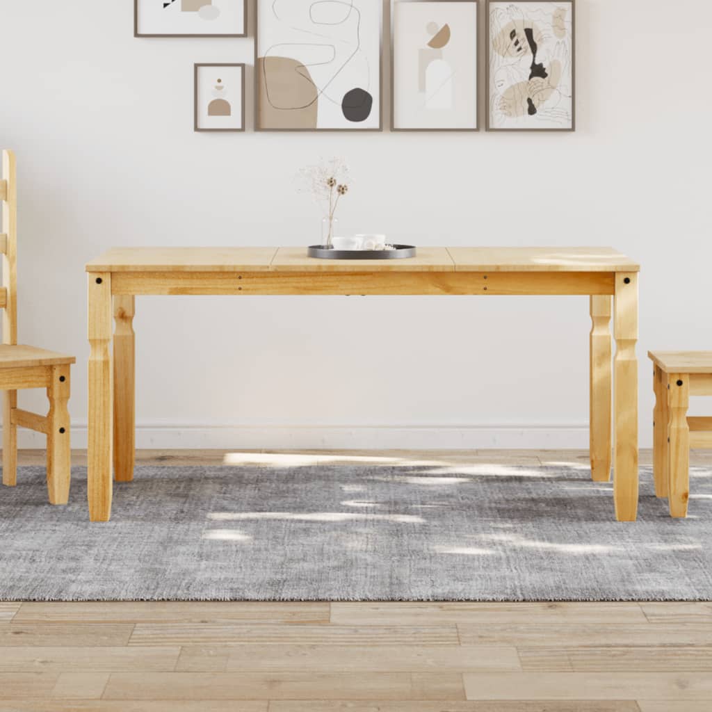 Spisebord Corona 112X60X75 Cm Massivt Fyrretræ