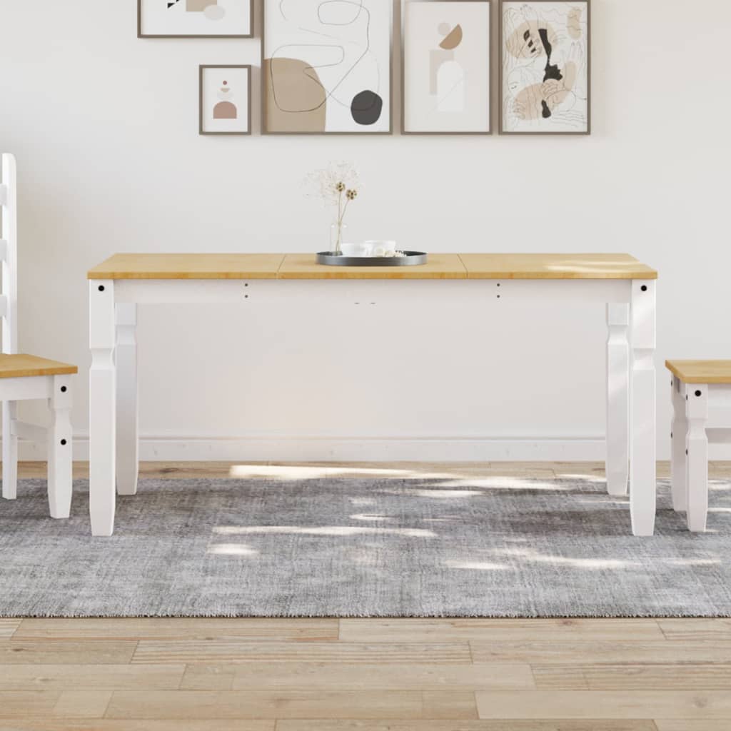 Spisebord Corona 112X60X75 Cm Massivt Fyrretræ