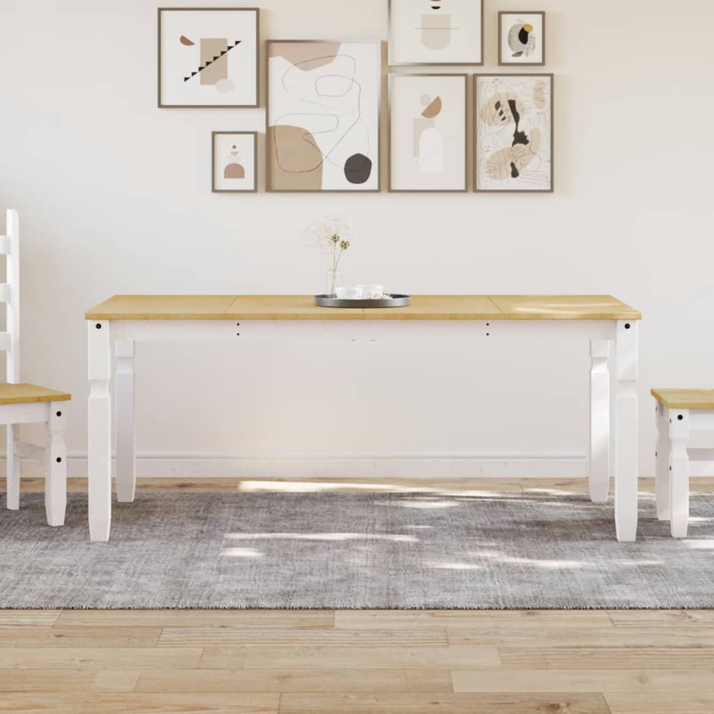 Spisebord Corona 112X60X75 Cm Massivt Fyrretræ