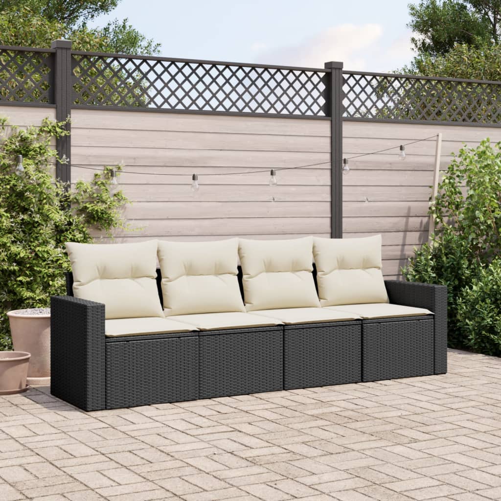 Sofasæt 5 Dele Med Hynder Polyrattan