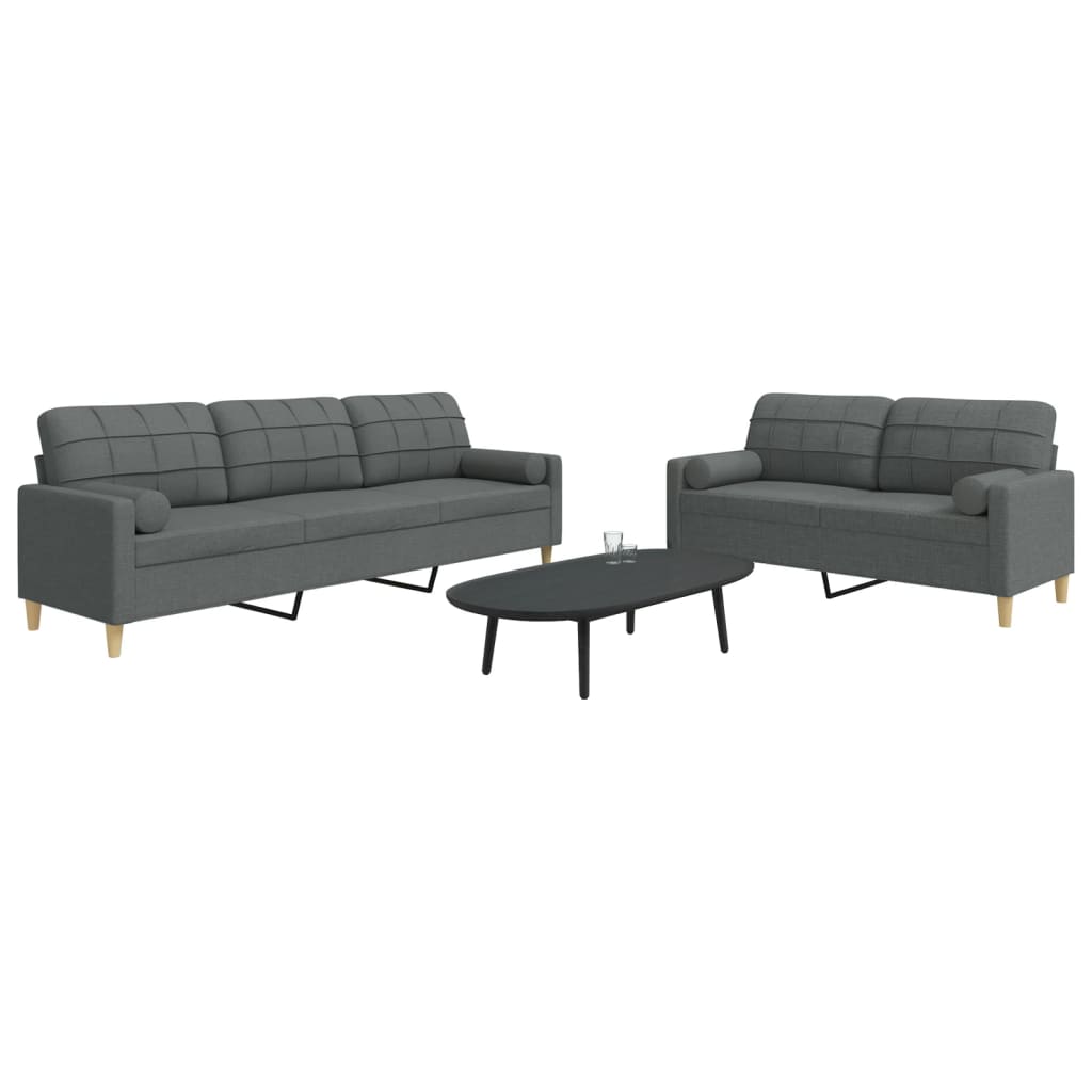 Sofasæt 3 Dele Stof