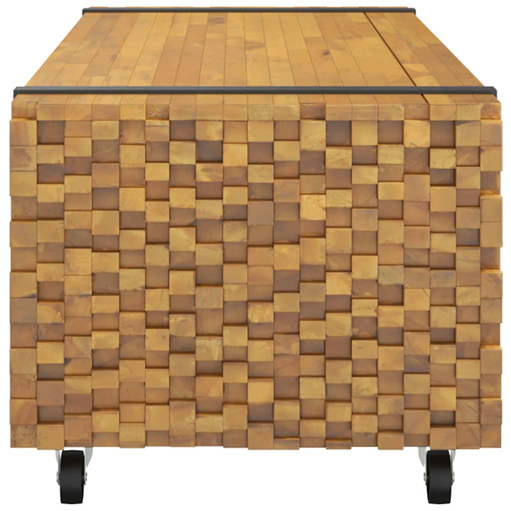Sofabord 110X45X35 Cm Massivt Teaktræ