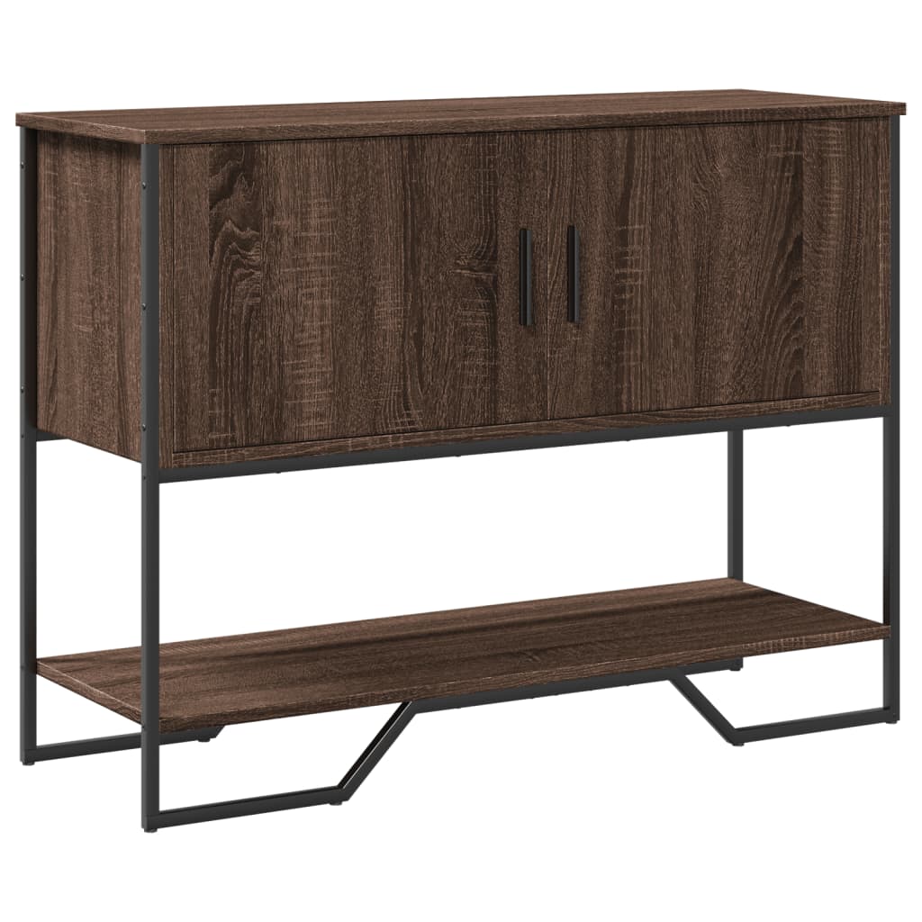 Konsolbord 100X35X74,5 Cm Konstrueret Træ