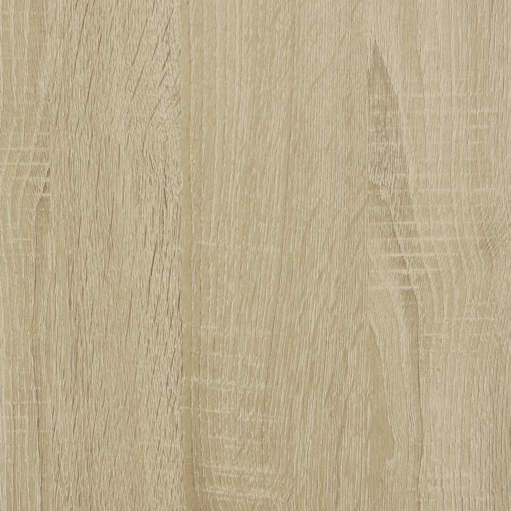Opbevaringsboks Med Låg 60X40X51,5 Cm Konstrueret Træ Sonoma-Eg