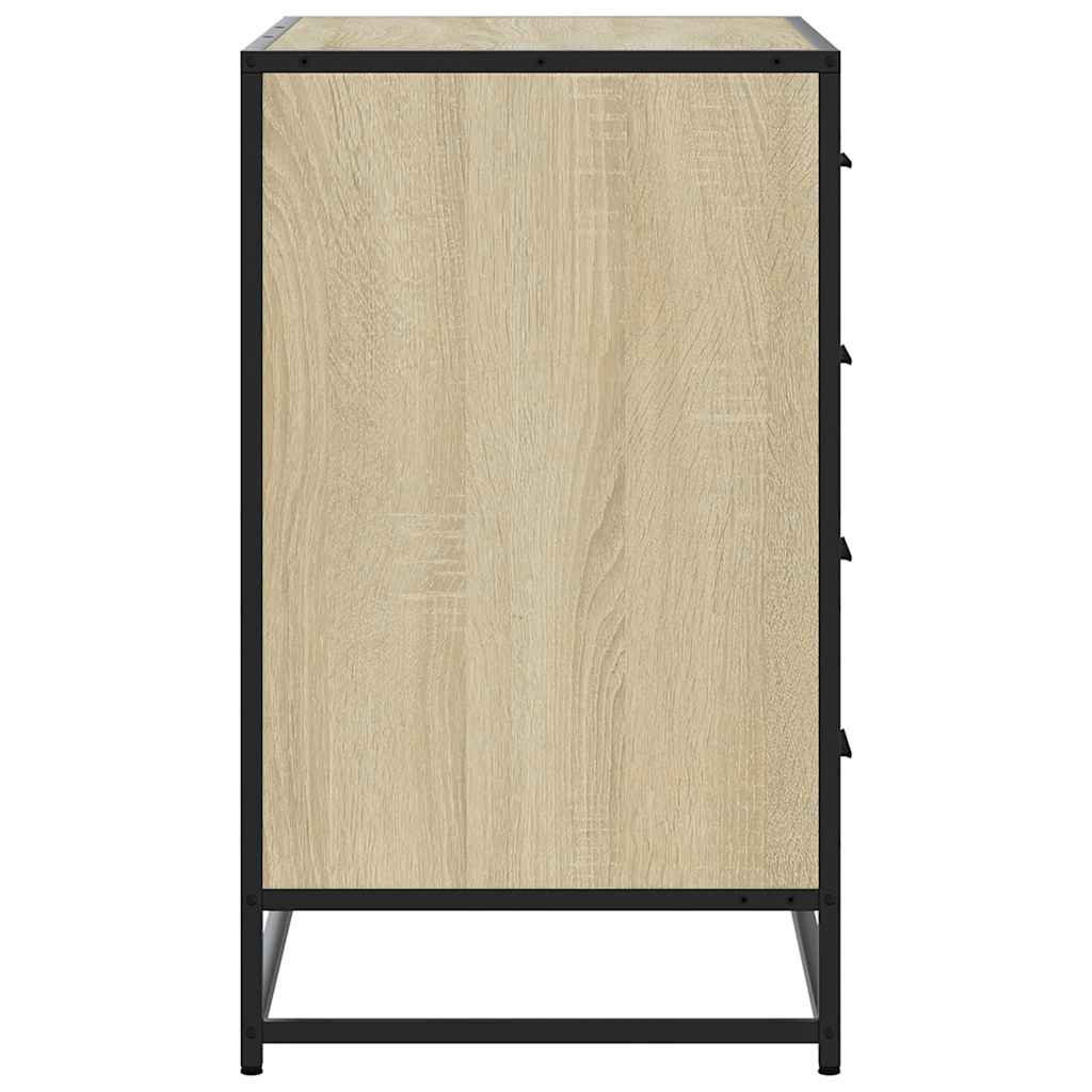 Skuffeskab 70X41X70 Cm Konstrueret Træ Etræsfarvet