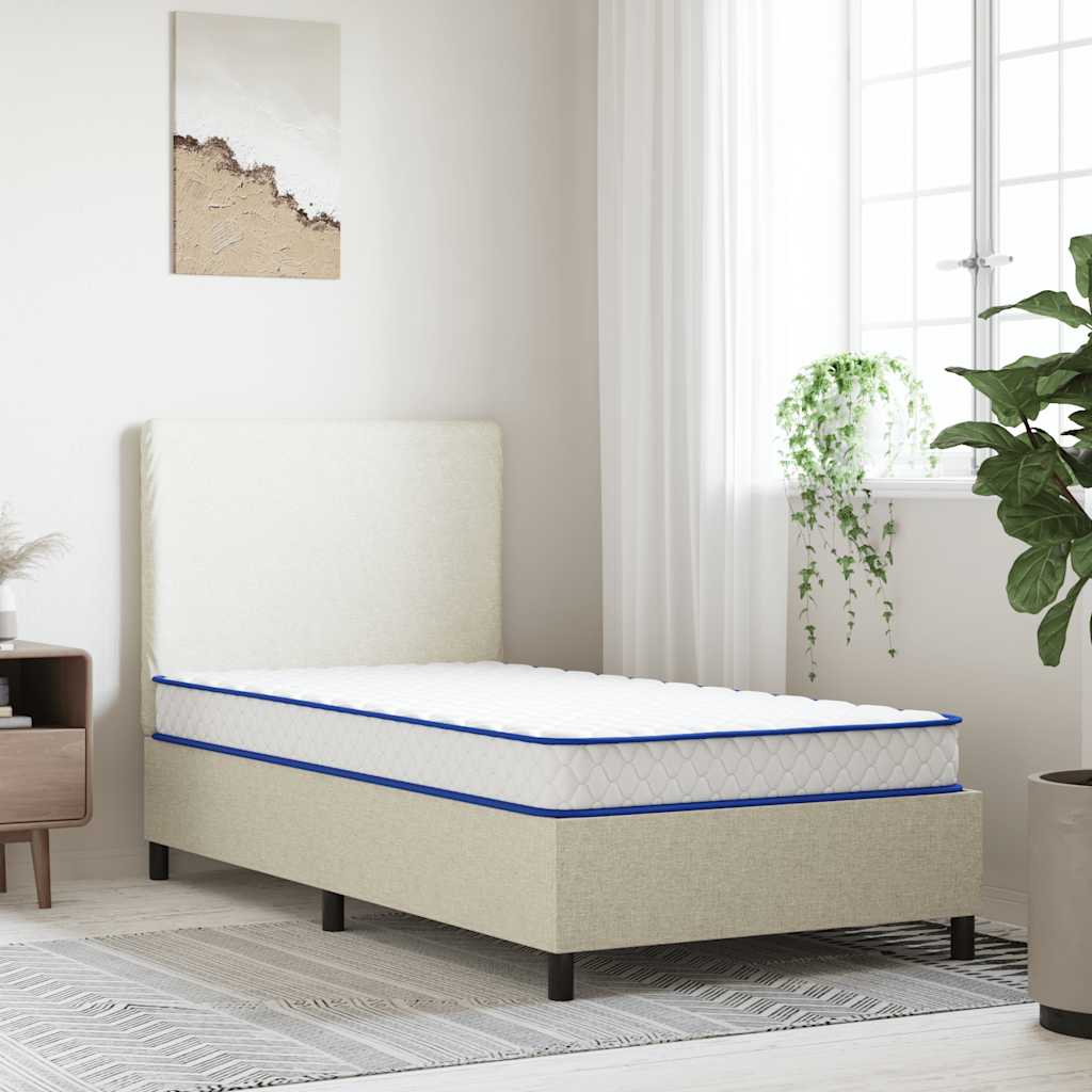 Madras 70X200X17 Cm Blød Memoryskum Hvid