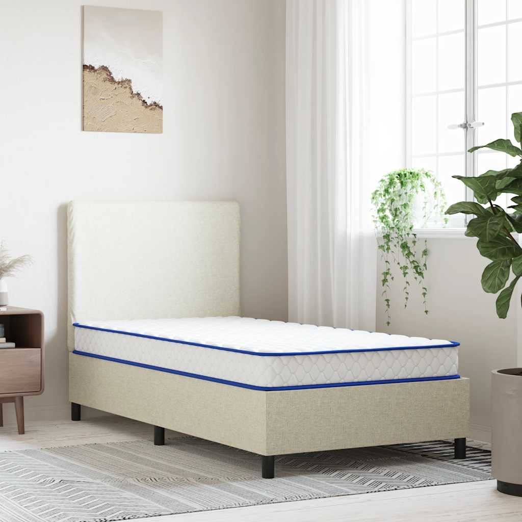 Madras 70X200X17 Cm Blød Memoryskum Hvid