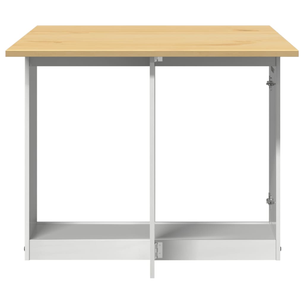Spisebord Corona Foldbart Massivt Fyrretræ