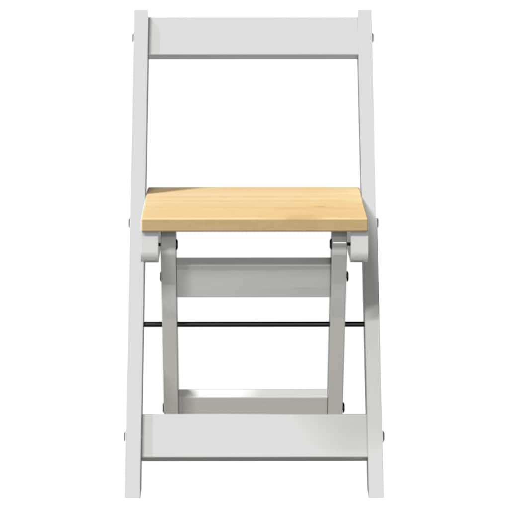 Spisebordsstole 4 Stk. Corona Foldbare Massivt Fyrretræ
