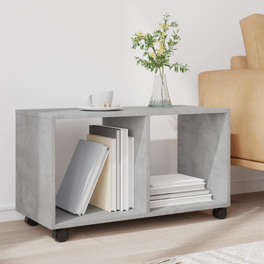 Rullebord 72X33X42,5 Cm Konstrueret Træ